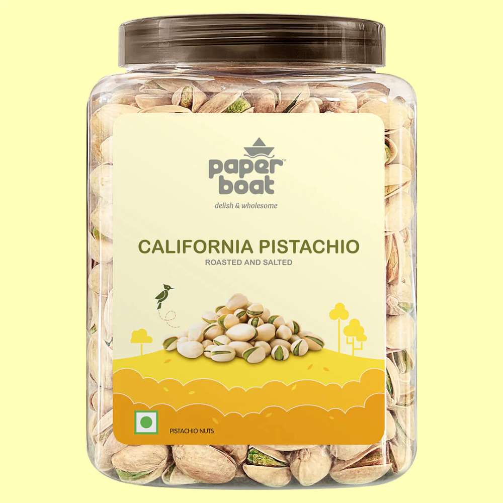 Salted California Pistachio (800gm Jar)