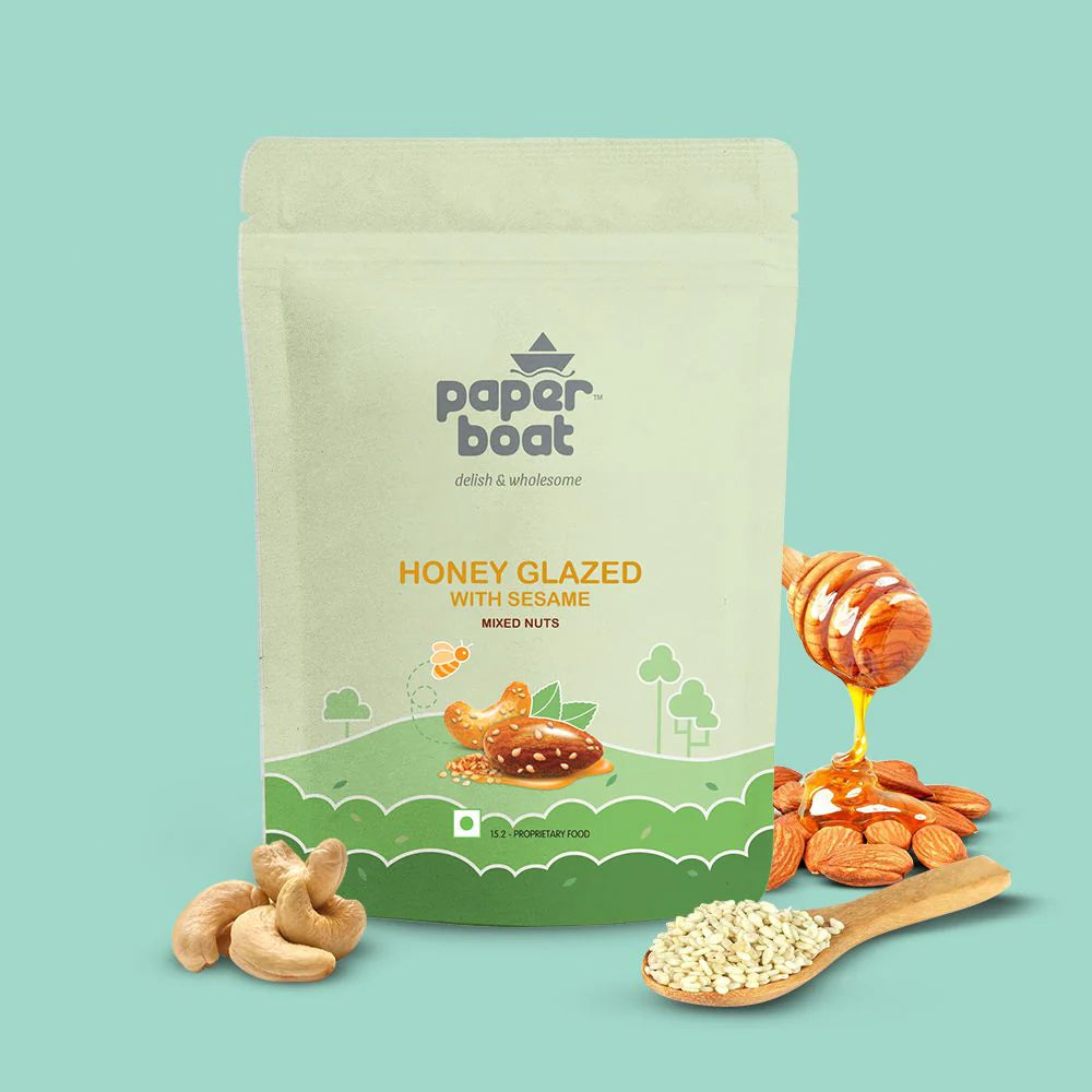 
                  
                    Honey Glazed Nuts with Sesame Seeds (200gm)
                  
                