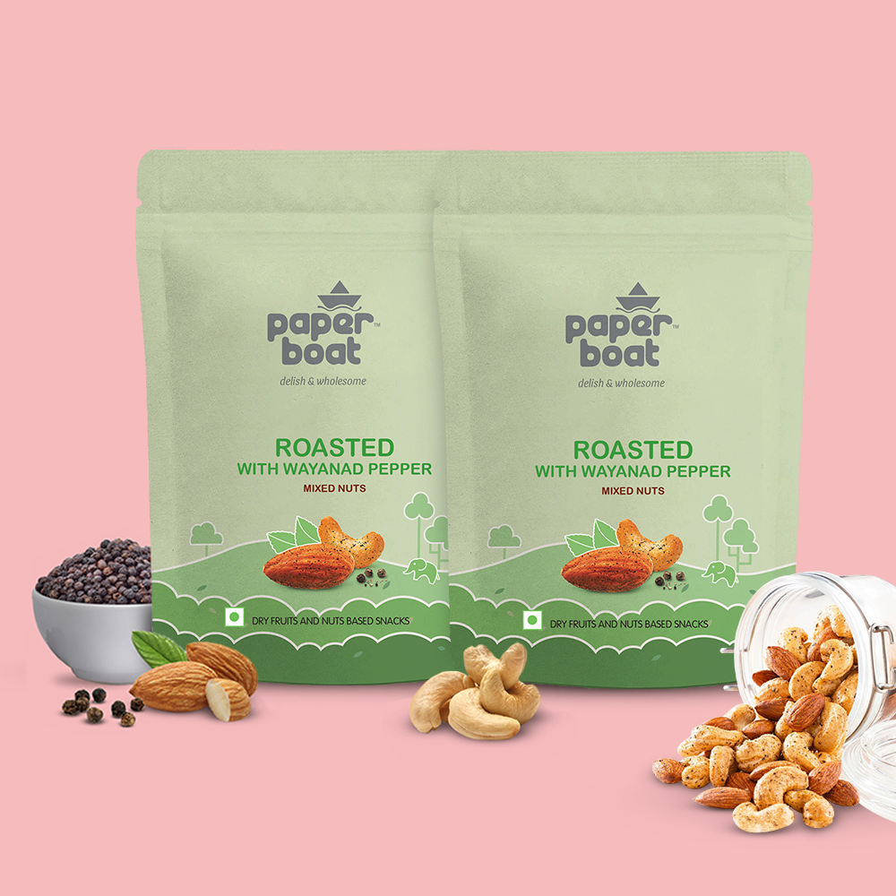
                  
                    Pack of 2 - Roasted Nuts with Wayanad Pepper (100gm each)
                  
                